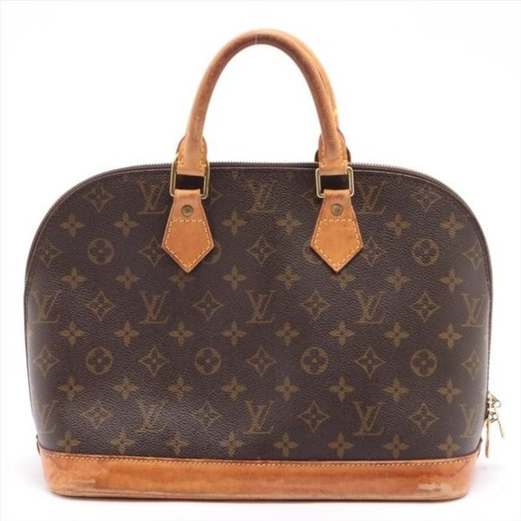 Louis Vuitton Alma Pm Brown Monogram Canvas Tote - Picture 10 of 12